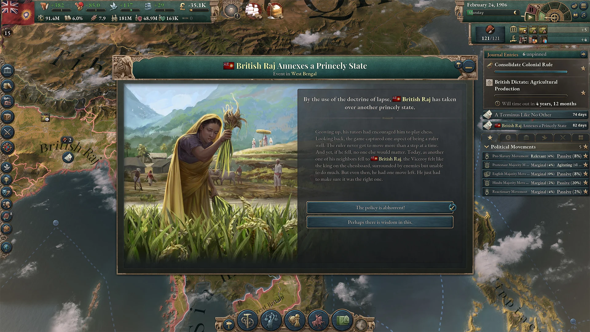 Victoria 3 Pivot Of Empire Screenshot 1