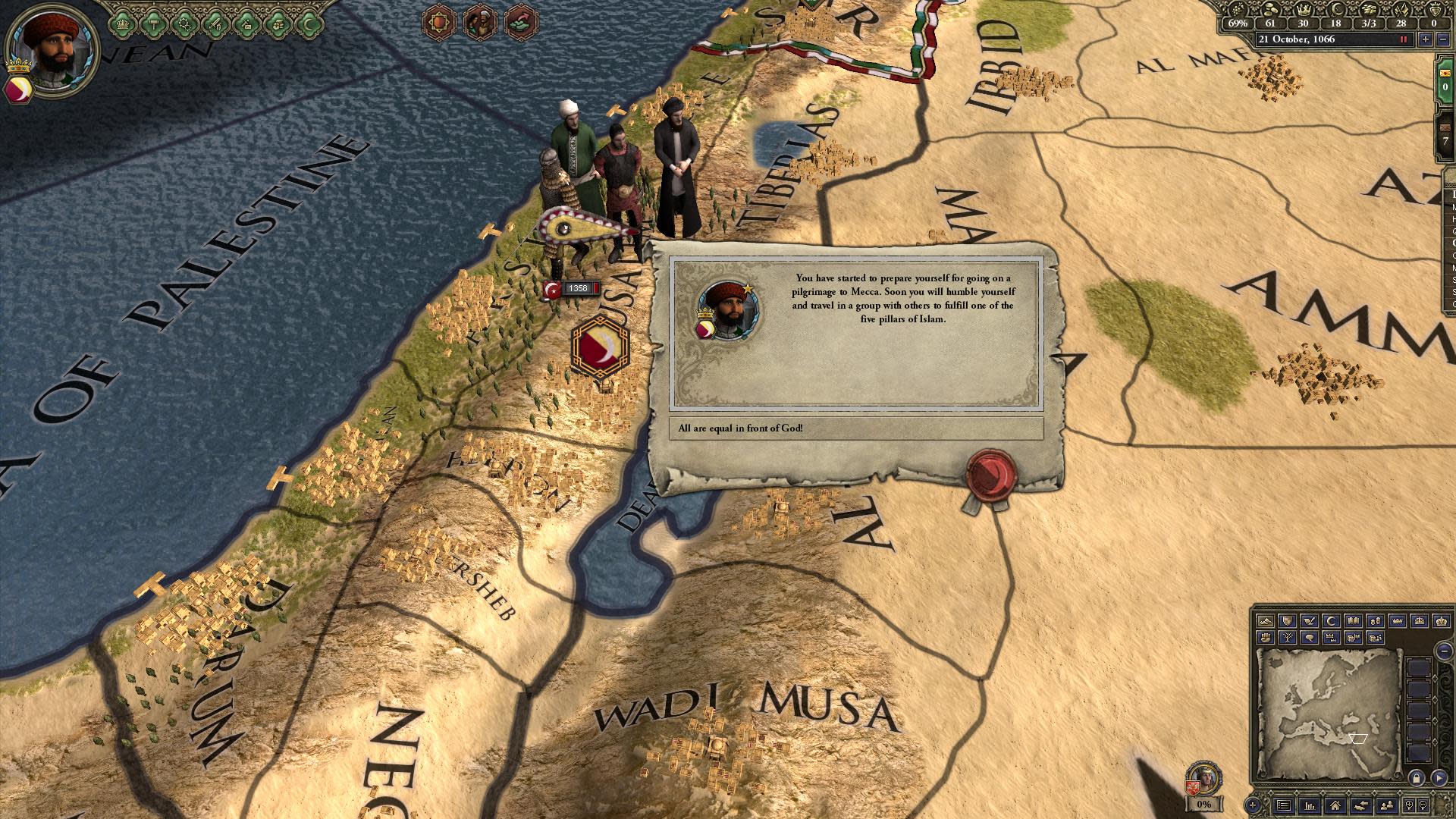 Crusader Kings II: Sons of Abraham (screenshot 2)
