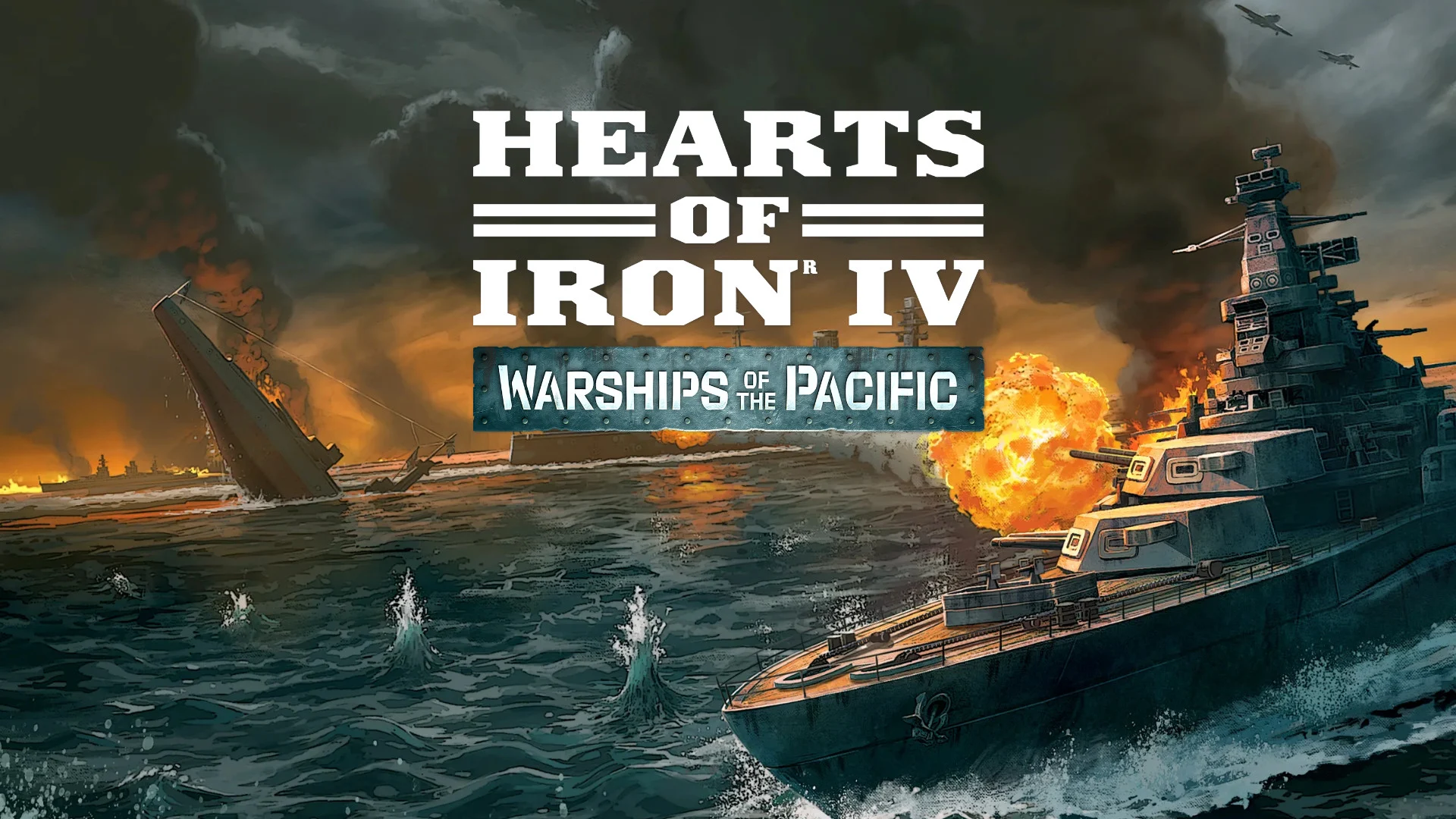 warships of the pacific