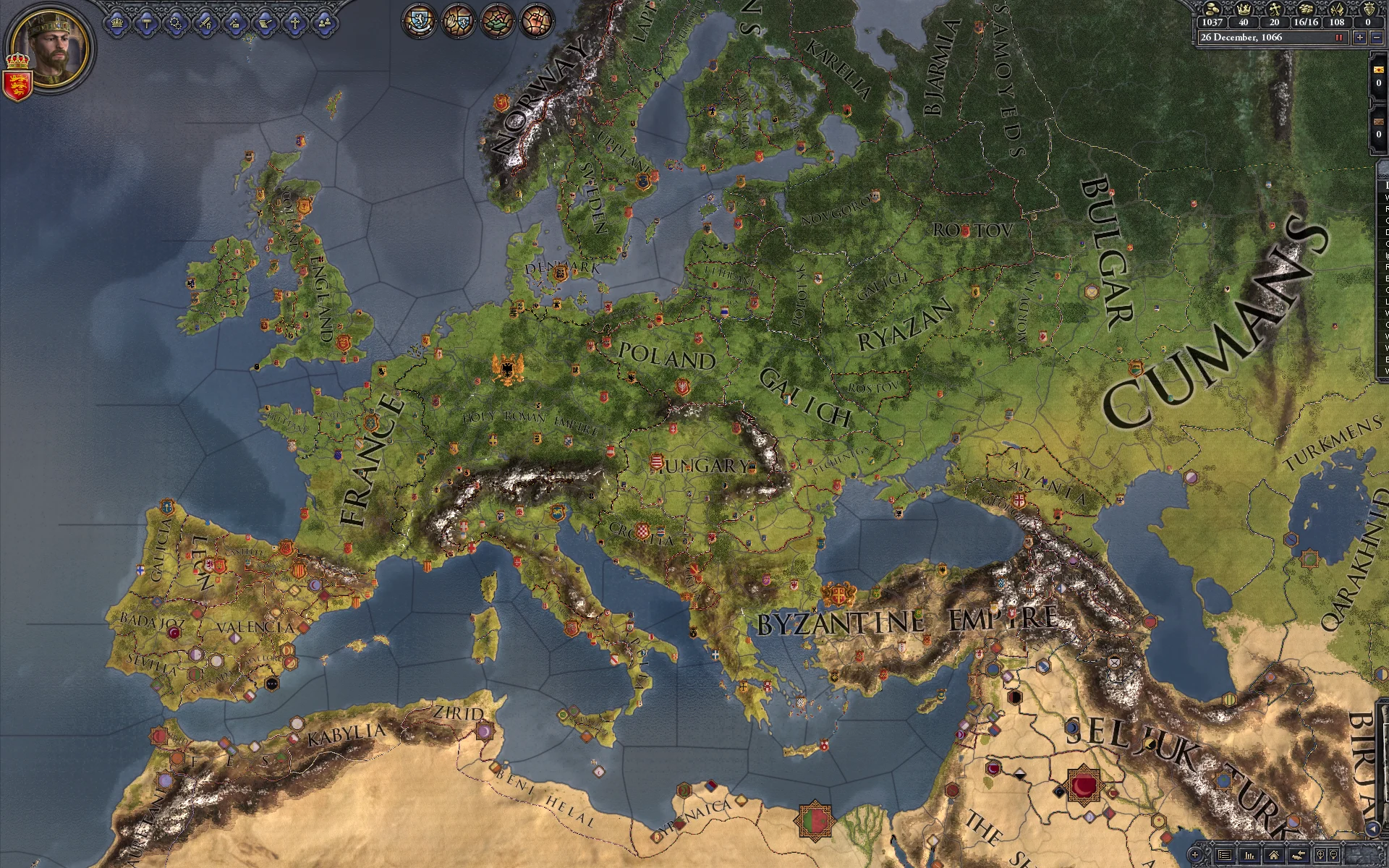 Crusader Kings II: Songs of the Caliph (screenshot 4)