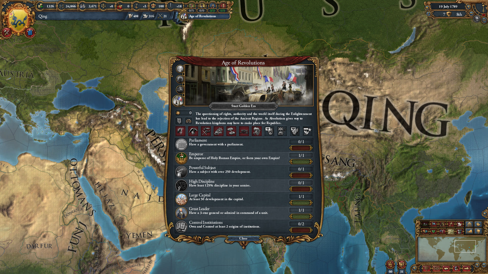 Europa Universalis IV: Mandate of Heaven (screenshot 5)