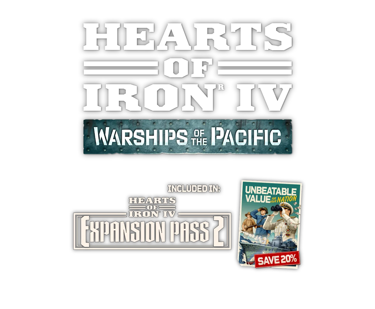 Logotype for Hearts of Iron IV: Warships of the Pacific
