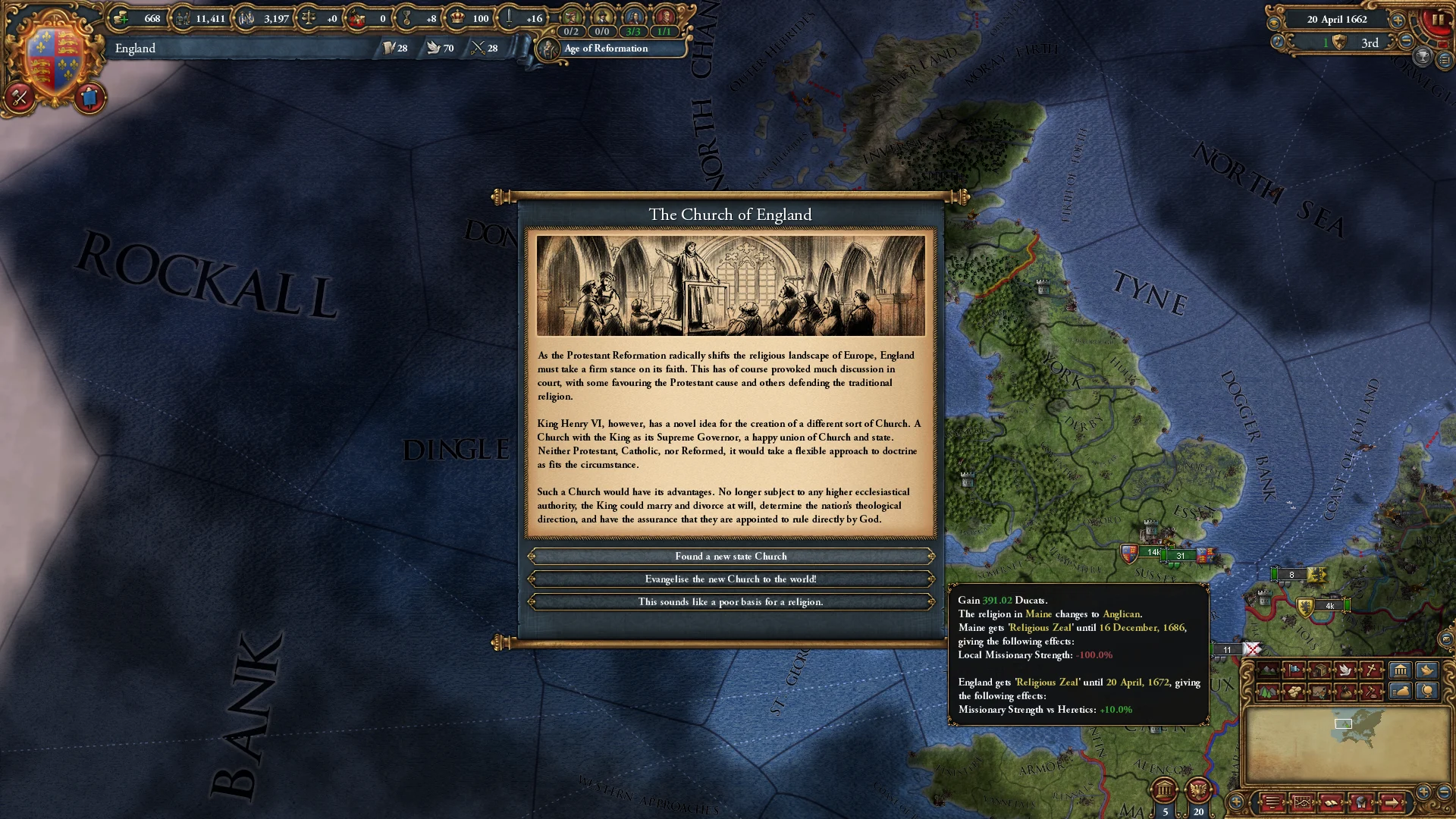 Europa Universalis IV: Rule Britannia (screenshot 3)