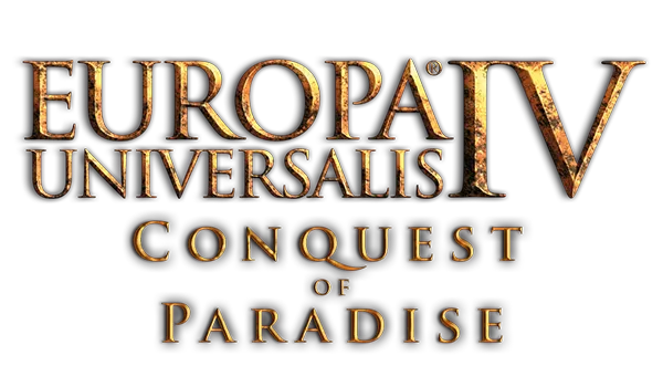 Logotype for Europa Universalis IV: Conquest of Paradise