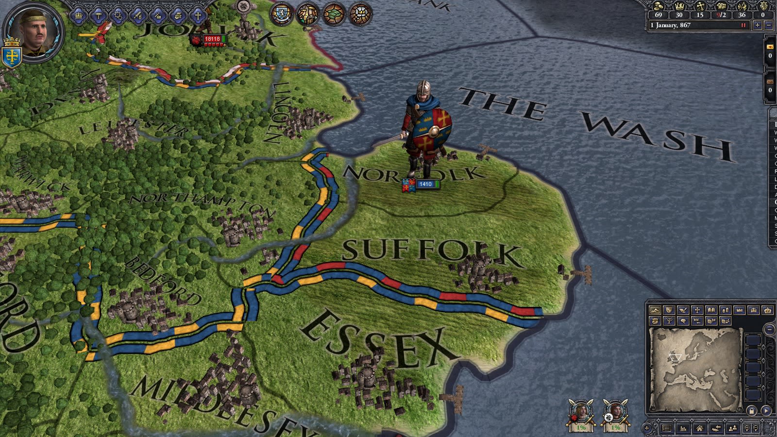 Crusader Kings II: Saxon Unit Pack (screenshot 1)