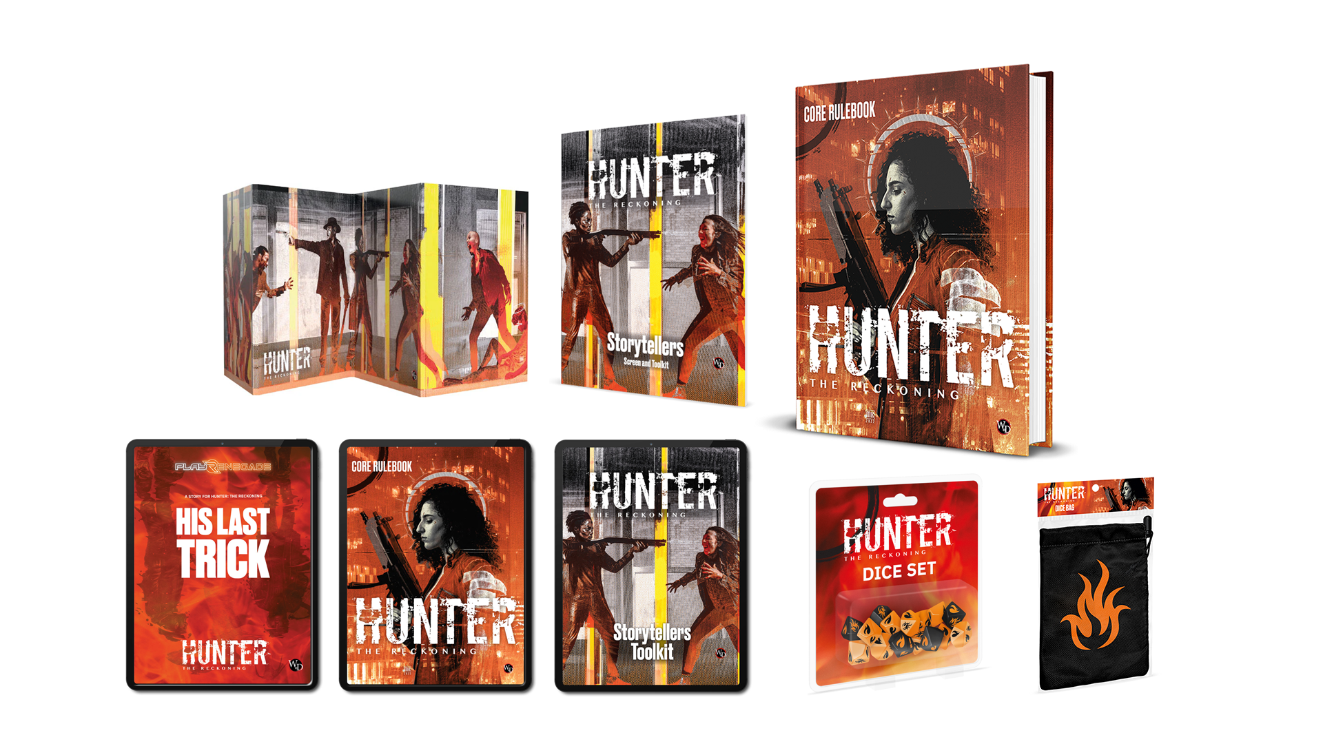 Hunter Bundle white