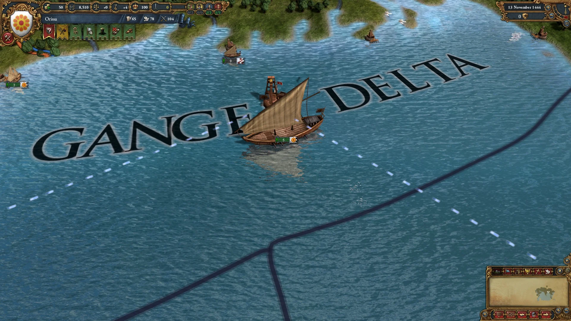 Europa Universalis IV: Indian Ships Unit Pack (screenshot 9)