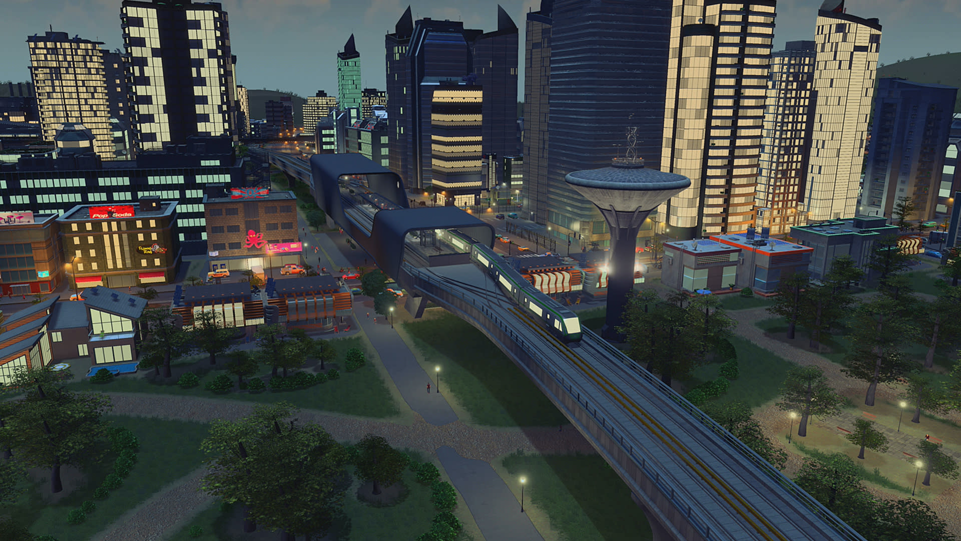 Cities: Skylines - Content Creator Pack: Train Stations (screenshot 1)