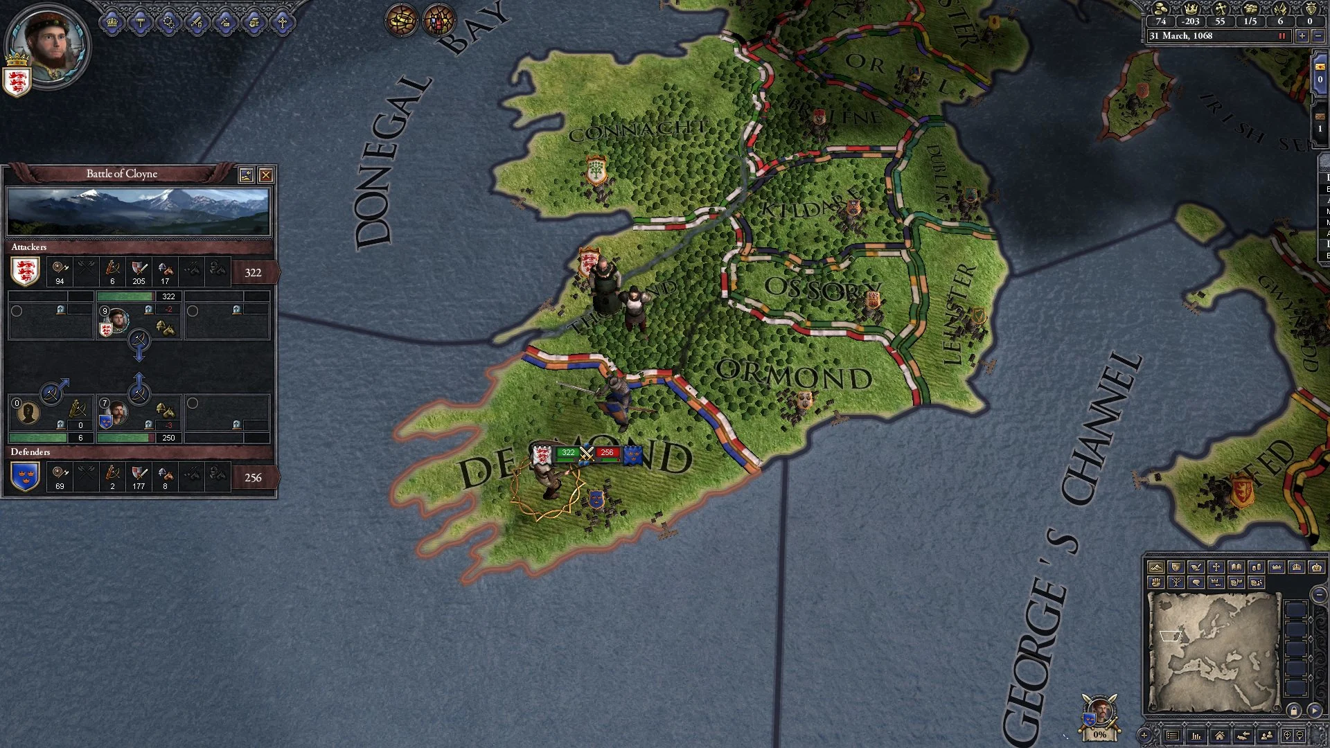 Crusader Kings II: Celtic Portraits (screenshot 1)