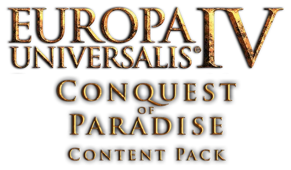 Logotype for Europa Universalis IV: Conquest of Paradise Content Pack
