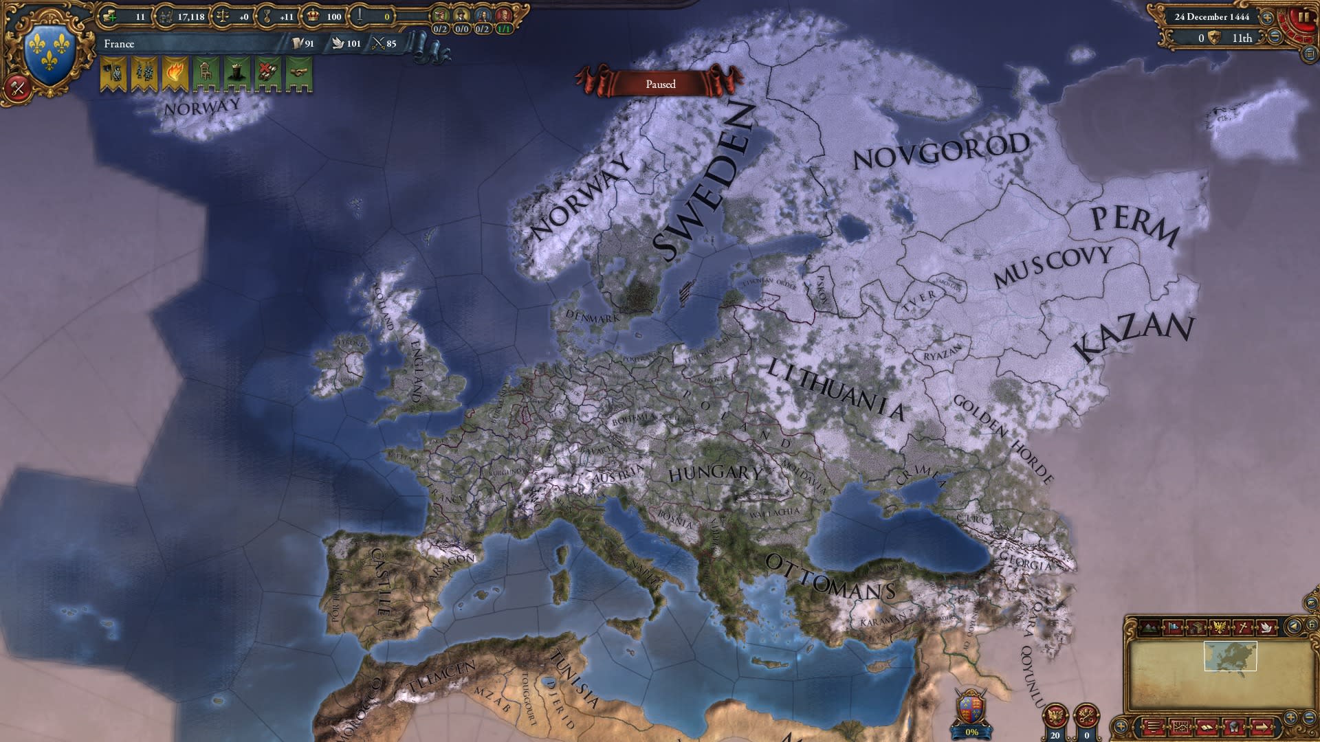 Europa Universalis IV: Art of War (screenshot 1)
