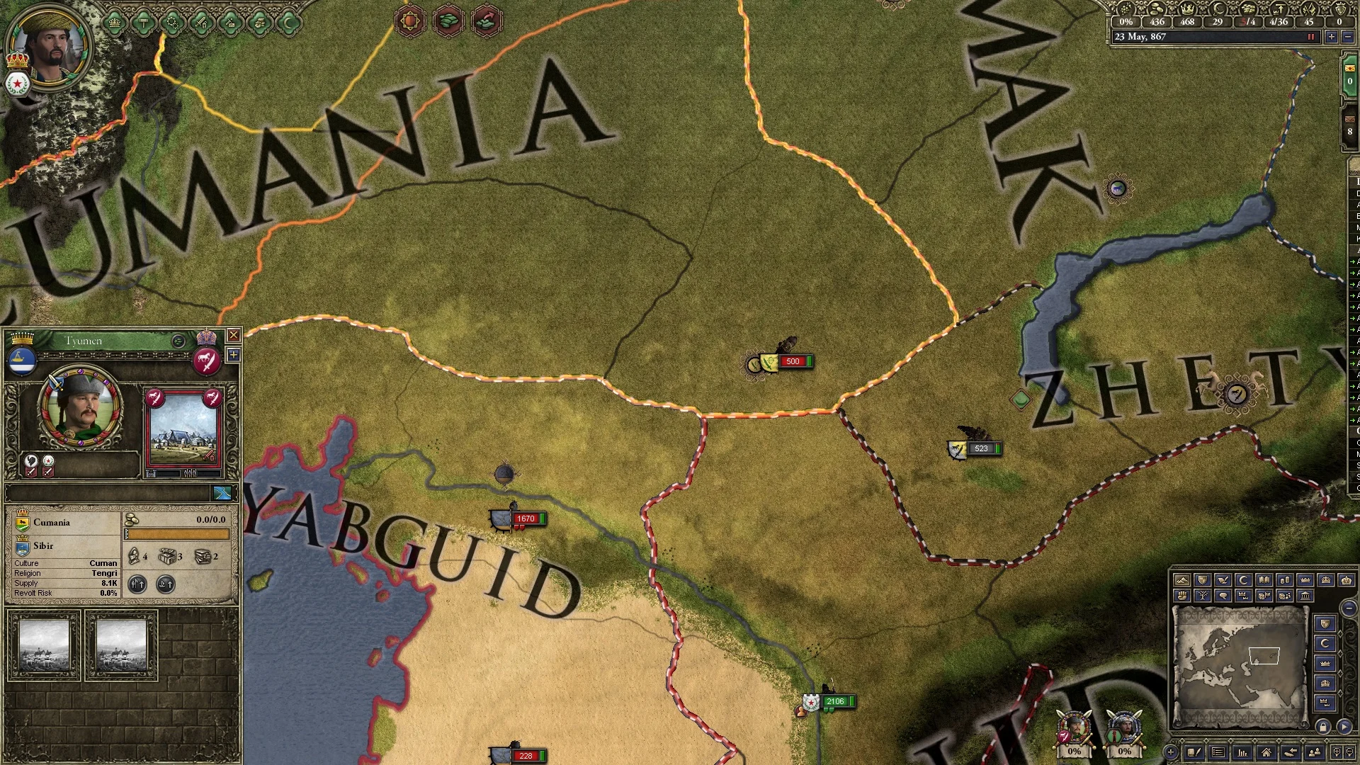 Crusader Kings II: Horse Lords (screenshot 7)