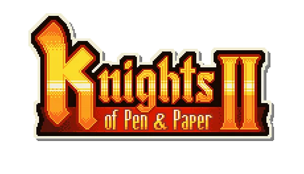 Knights of Pen and Paper 2 logotype