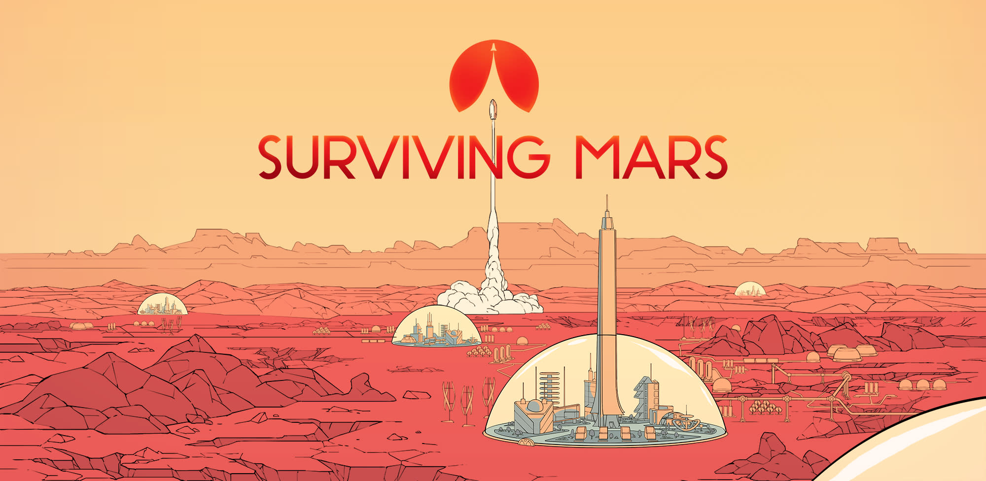 Surviving Mars keyart logo