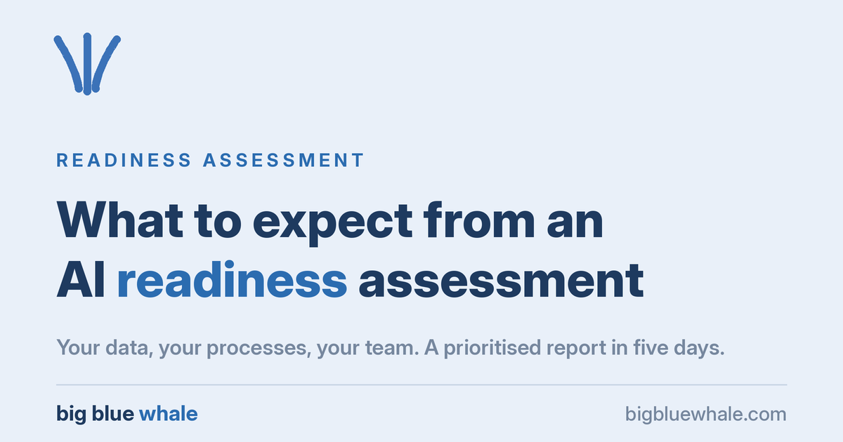 What to expect from an AI readiness assessment