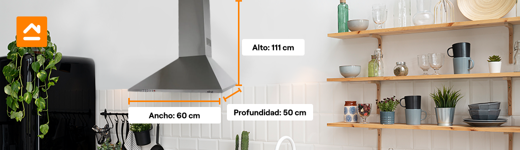 Almacenamiento vertical para una cocina de altura