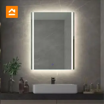 Espejo Moderno Para Baño Con LED