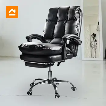 Silla de oficina plegable para espacios pequeños, silla de oficina  ergonómica en casa y cocina, sillas plegables con asientos acolchados,  sillas de
