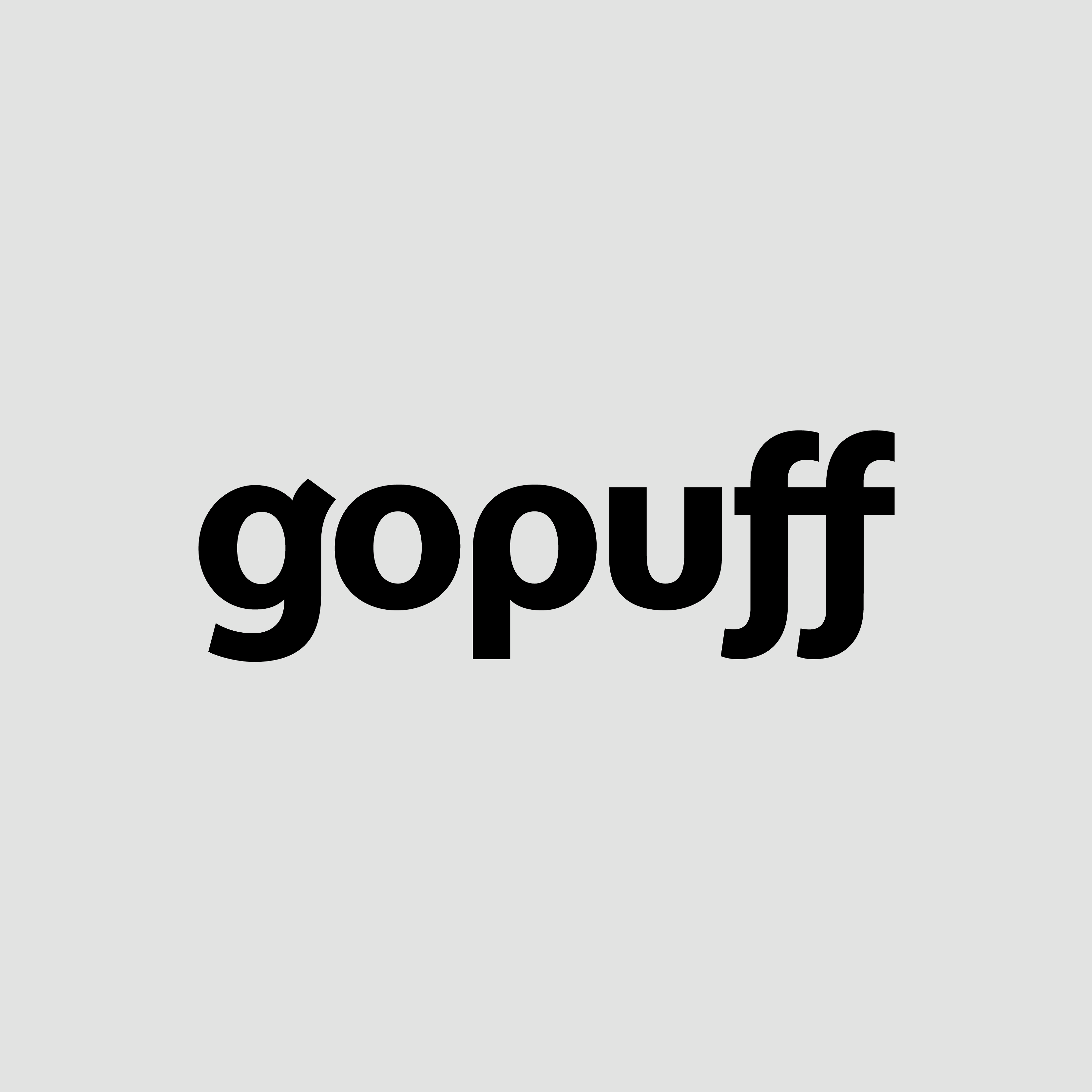 gopuff logo (black)