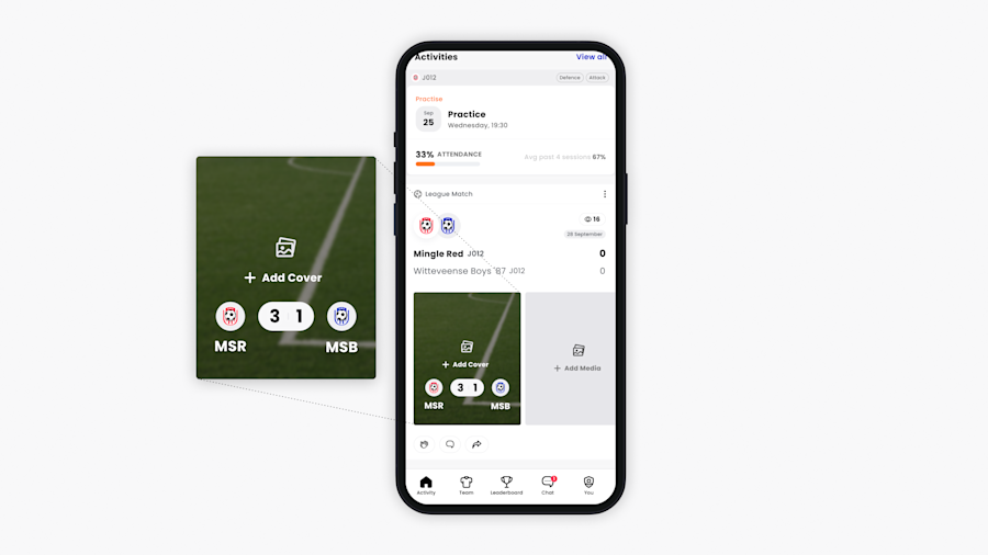 Help Article Visual - Add cover photo to a match