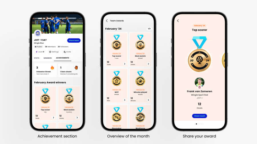 Help Article Visual - Team Awards in App