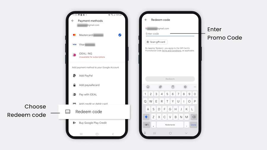 Help Article Visual - Redeem Promo Code Team Boost (Android - Step 2)