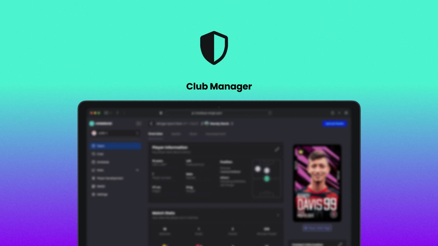 Club Manager Main visual