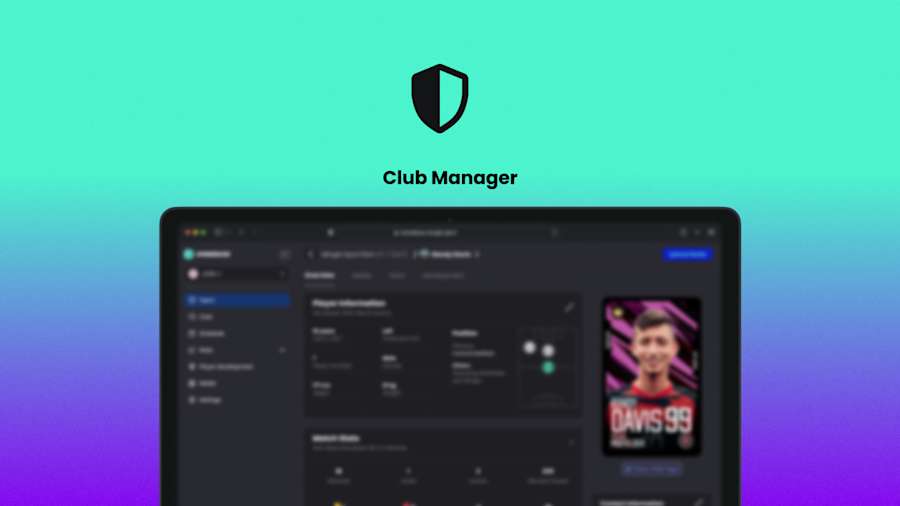 Club Manager Main visual