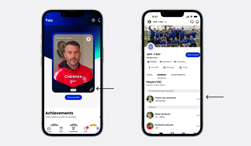 Help Article Visual - Edit your team profile 