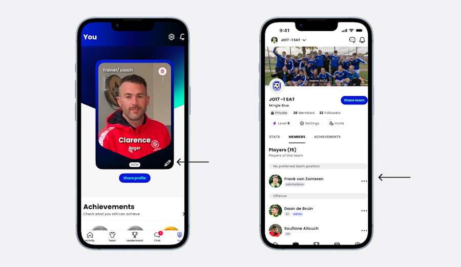 Help Article Visual - Edit your team profile