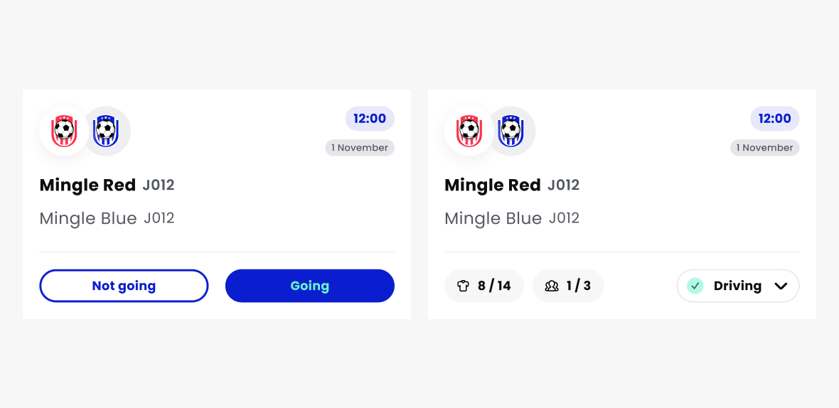 Visuele helpartikel – RSVP als speler