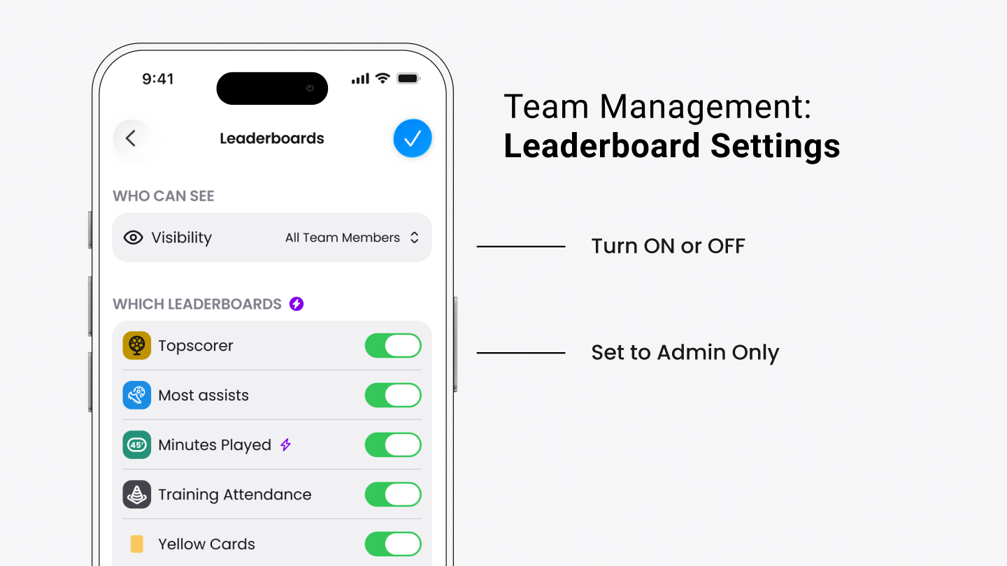 Leaderboard Setting