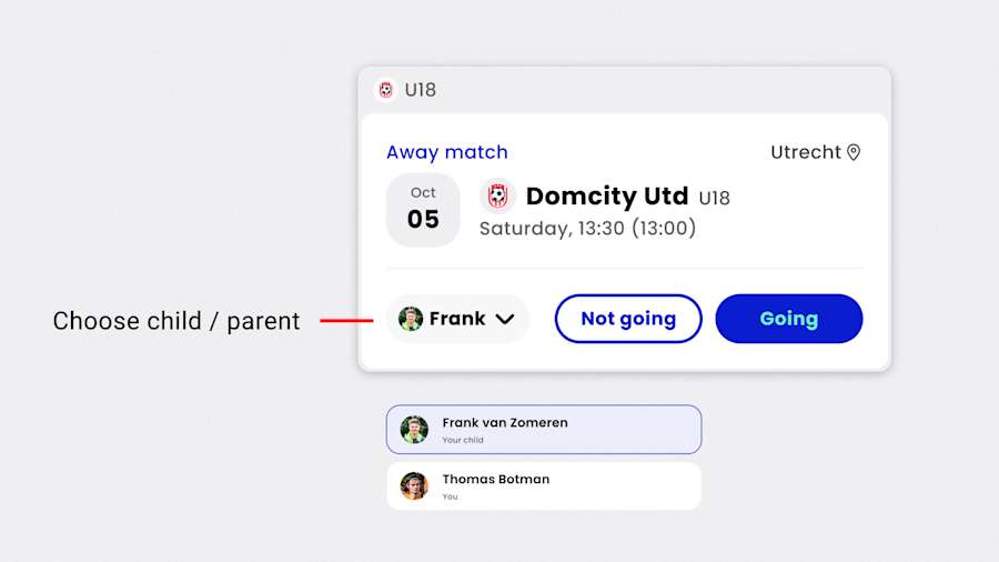 RSVP Parent Child
