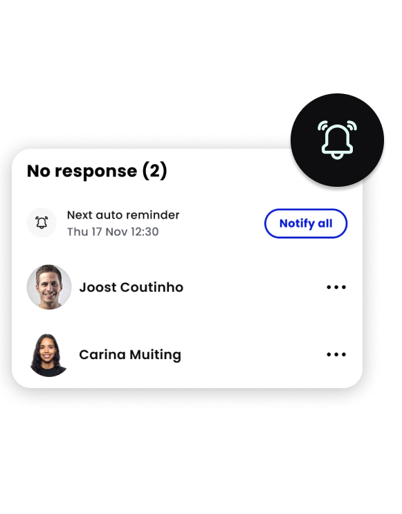 RSVP & automatic reminders