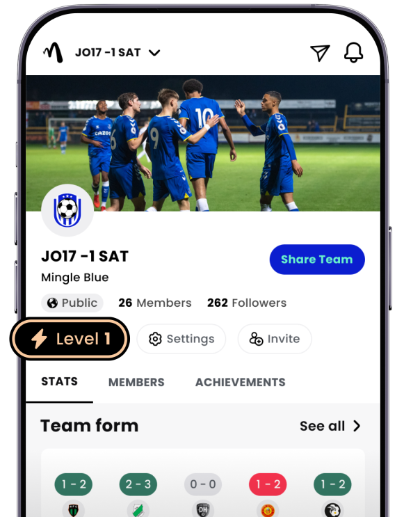 Mingle Sport app