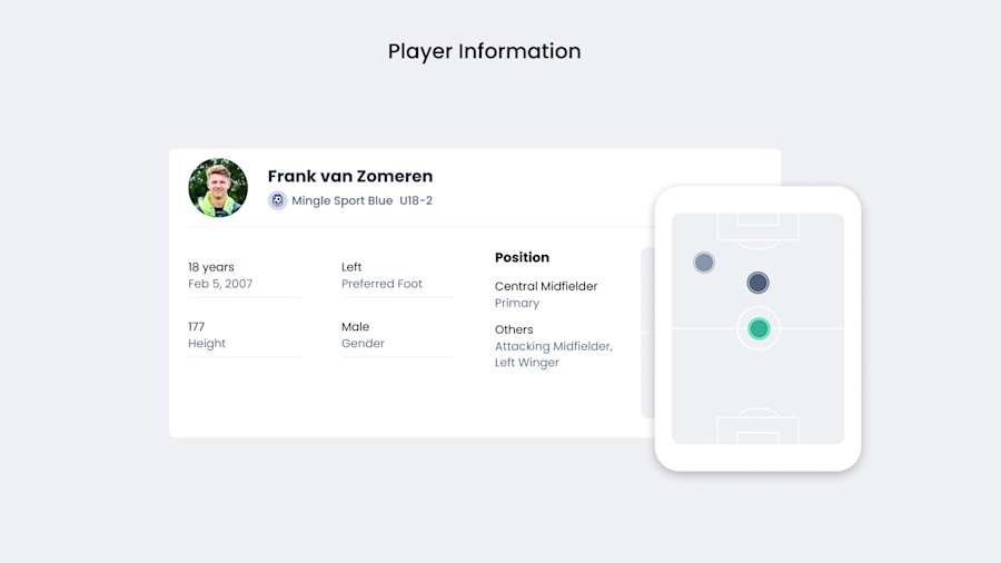 Speler Information spelervolgsysteem