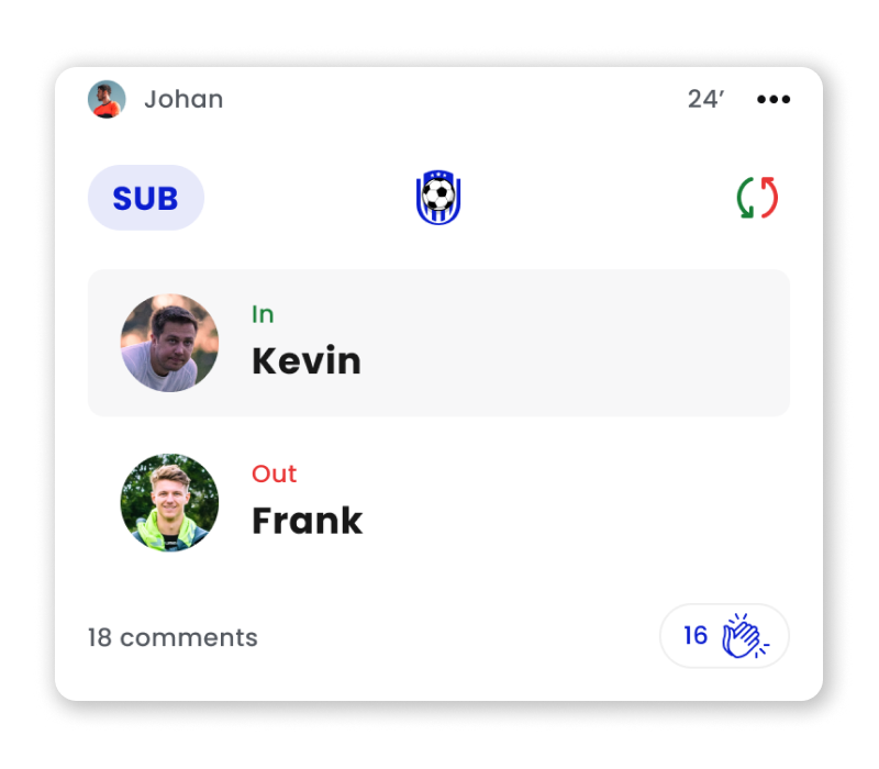 Add substitution