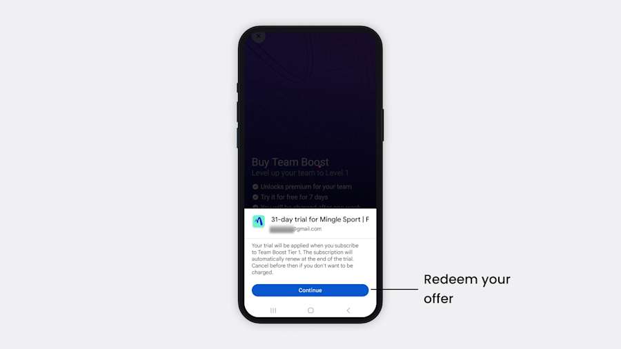Help Article Visual - Redeem Promo Code Team Boost (Android - Step 3)