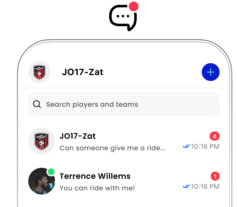 Team chat and DMs