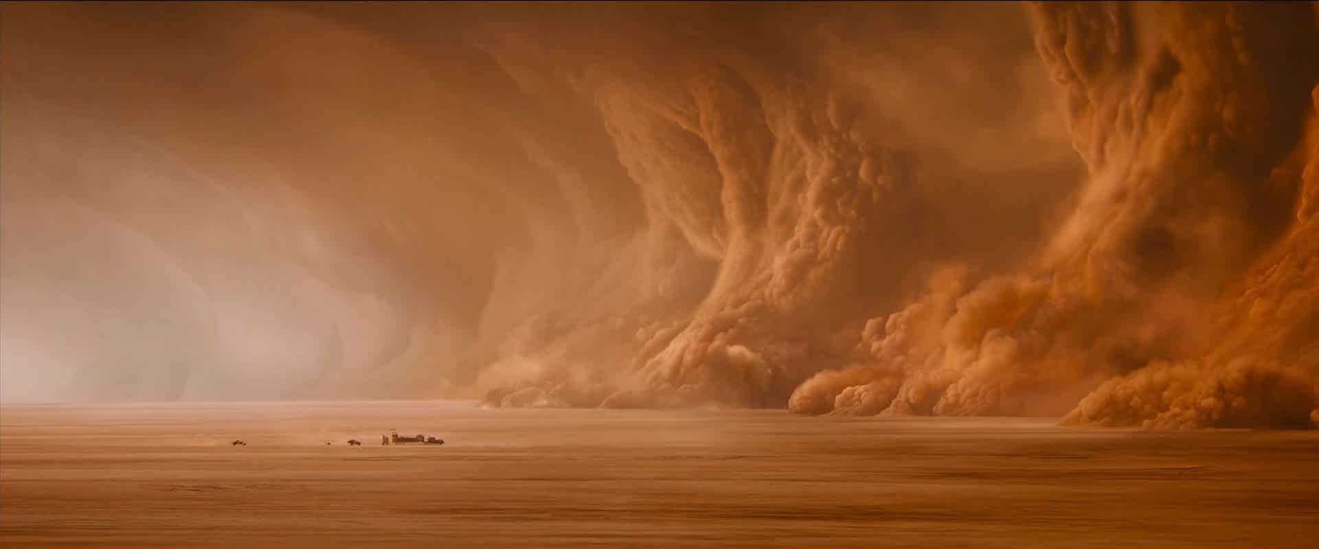 Campo Lunghissimo: Frame del film Mad Max Fury Road