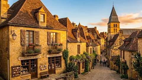 Village du Périgord, investissement immobilier en Dordogne