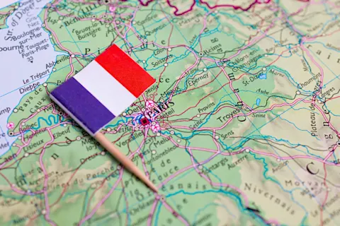 carte de la france immobilier
