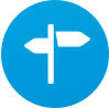 ロードサイン（道路標識）のピクトグラム