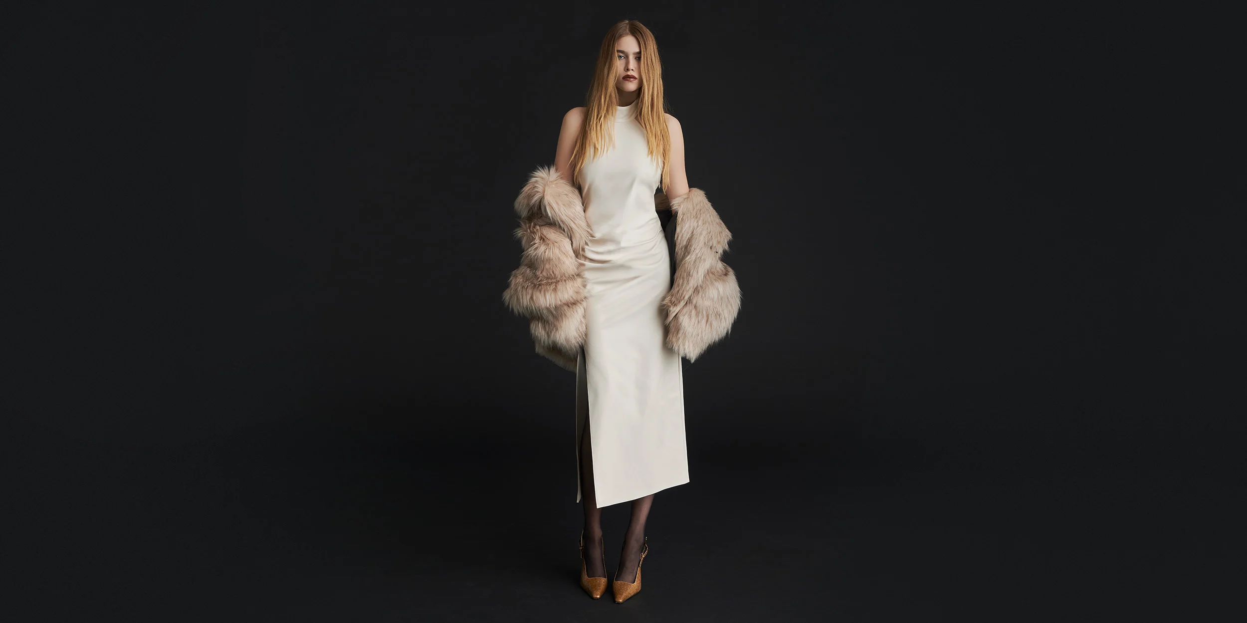 SPLIT DRESS CARLY Fall Winter 25/26 Aniye By