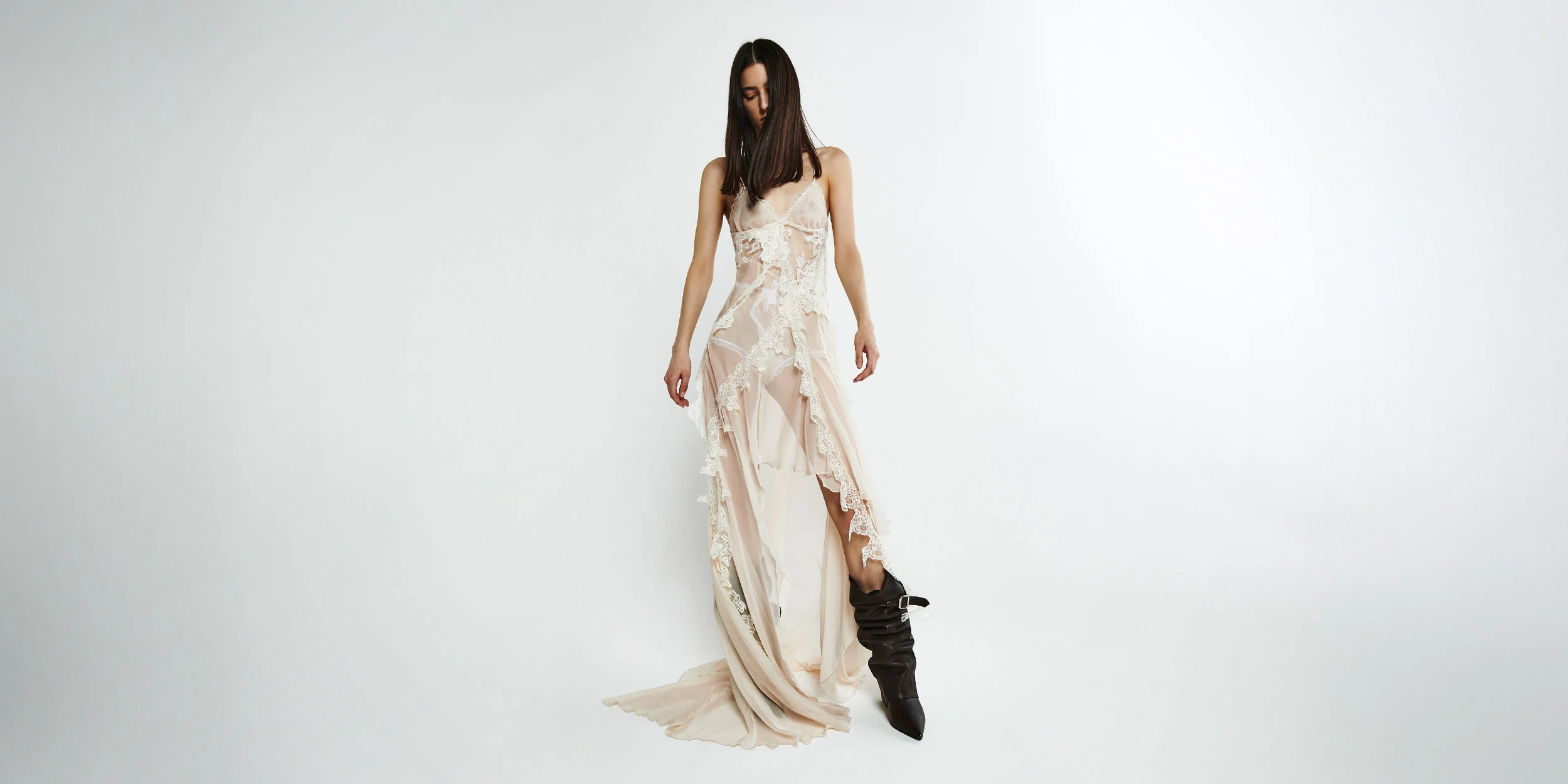 SLIP DRESS DORIS FW25 Aniye Records