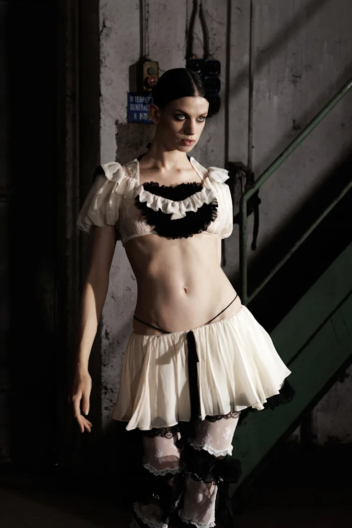 Aniye Records SS26 HEART TOP RUTH Aniye Records