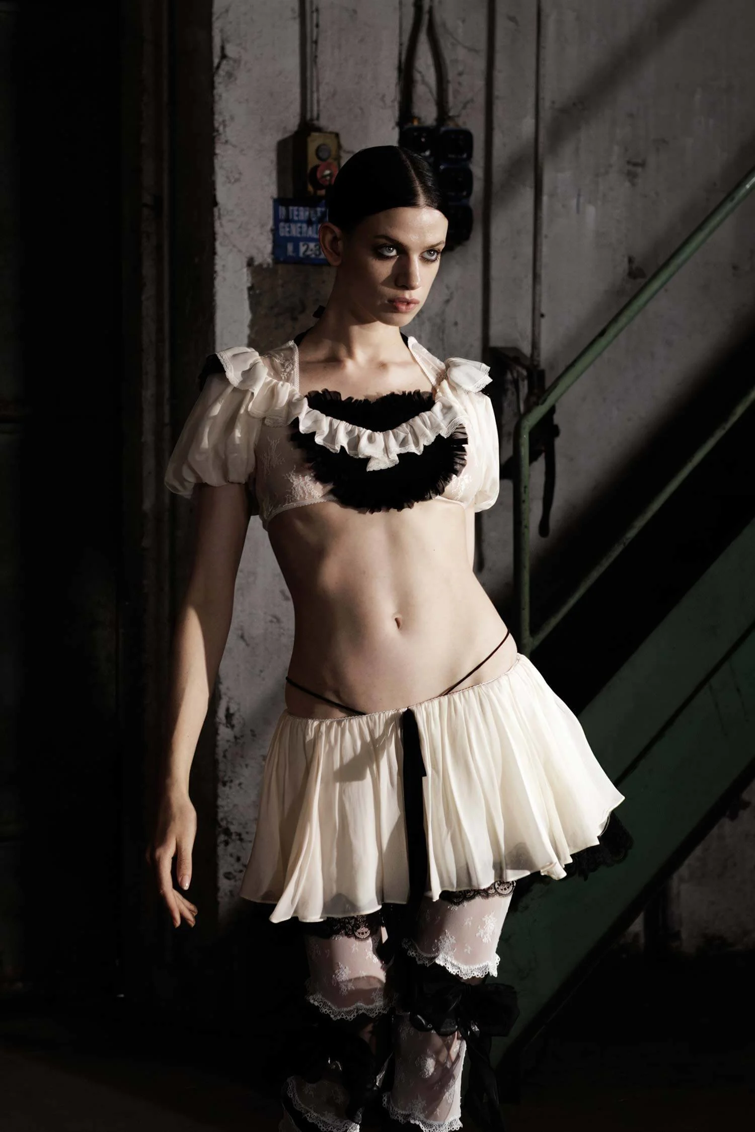 Aniye Records SS26 HEART TOP RUTH