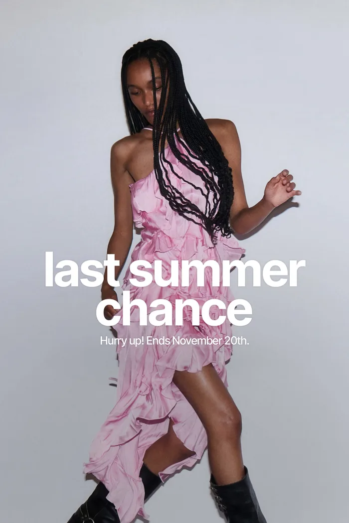 Last Summer Chance, Hurry up! Ends November 20th. Aniye By