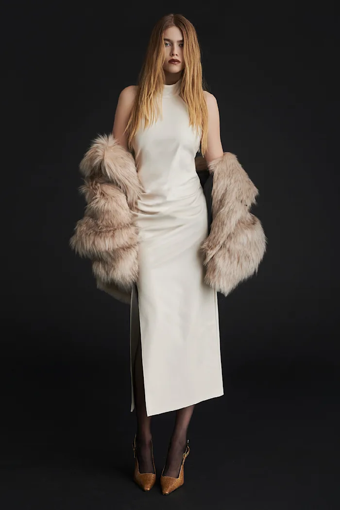 SPLIT DRESS CARLY Fall Winter 25/26 Aniye By