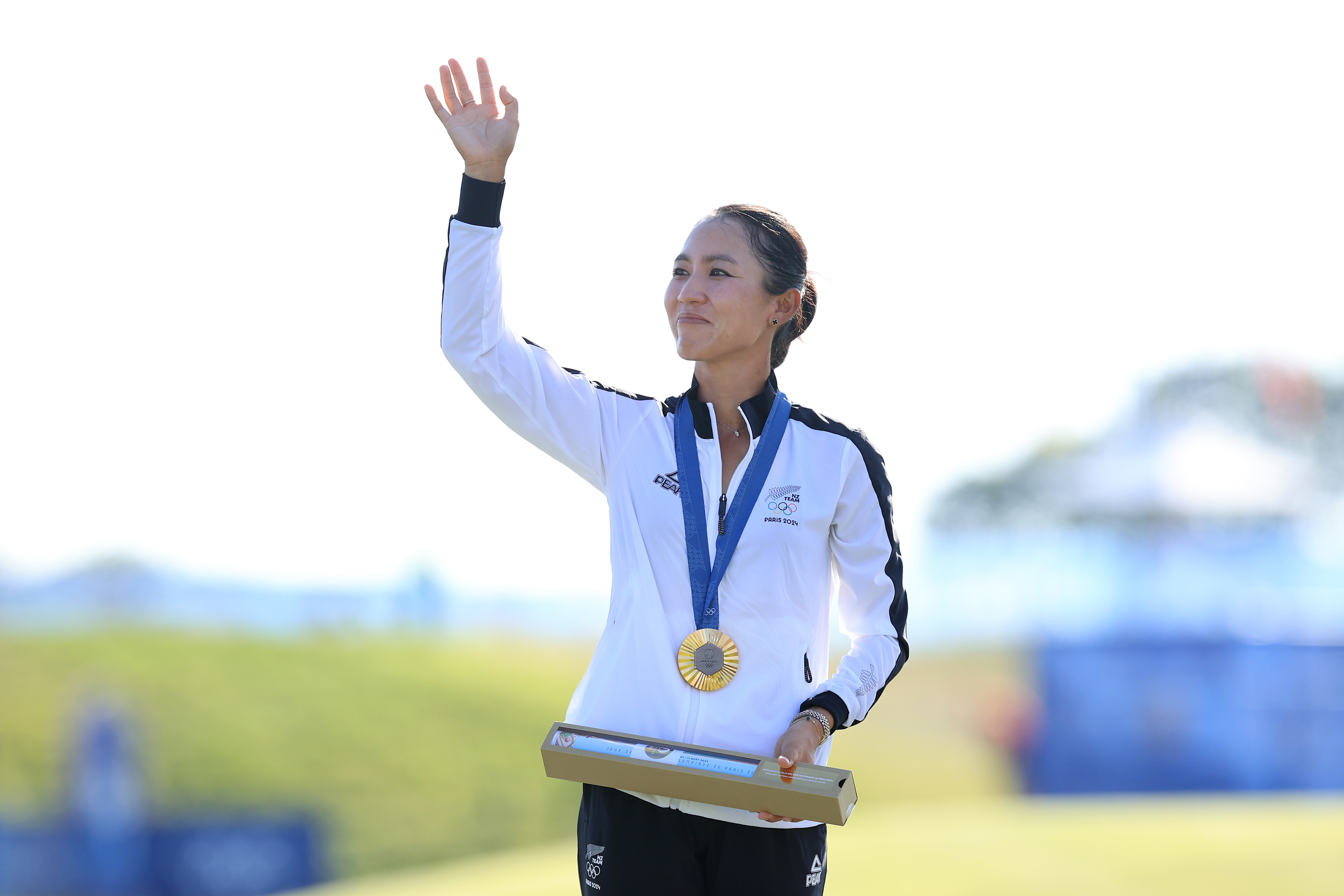 Lydia Ko wins gold at Paris 2024 - Simon Stacpoole, Photosport